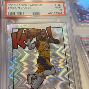 Lebron James PSA 9 kaboom